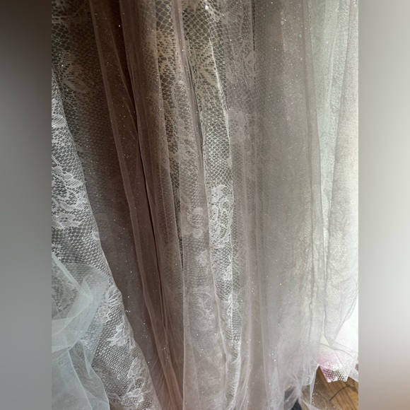 Mac Duggal 20259 Feather Embellished Evening Dress sz 6 - Picture 13 of 15